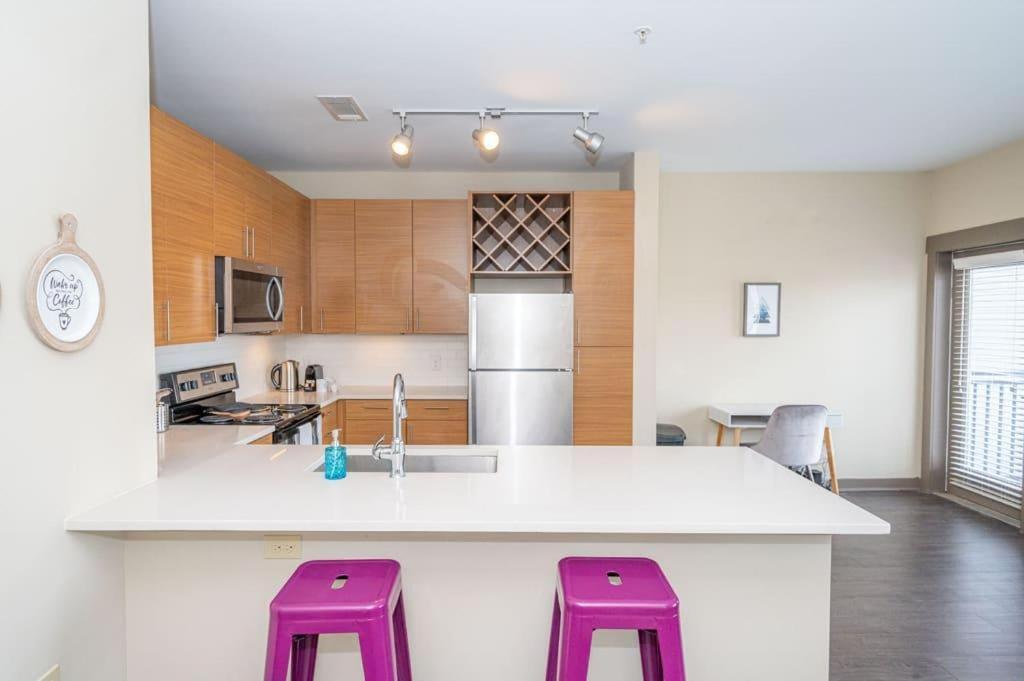 Urban 1Br In Uptown Area With Gym And Balcony Lejlighed Charlotte Eksteriør billede